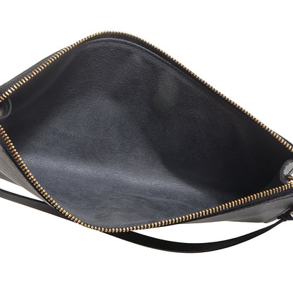 Louis Vuitton Epi Pochette Accessories 24 Black 5 of 7