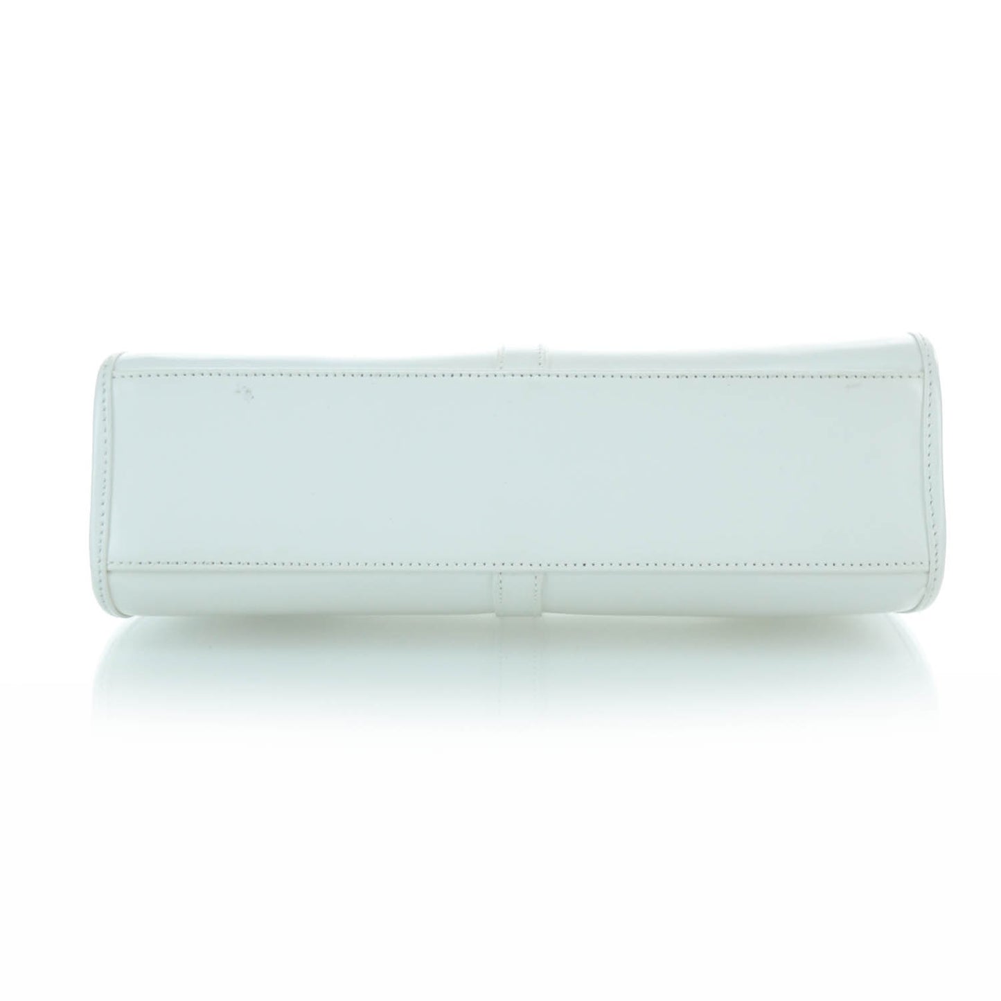Leather Small Bardot White