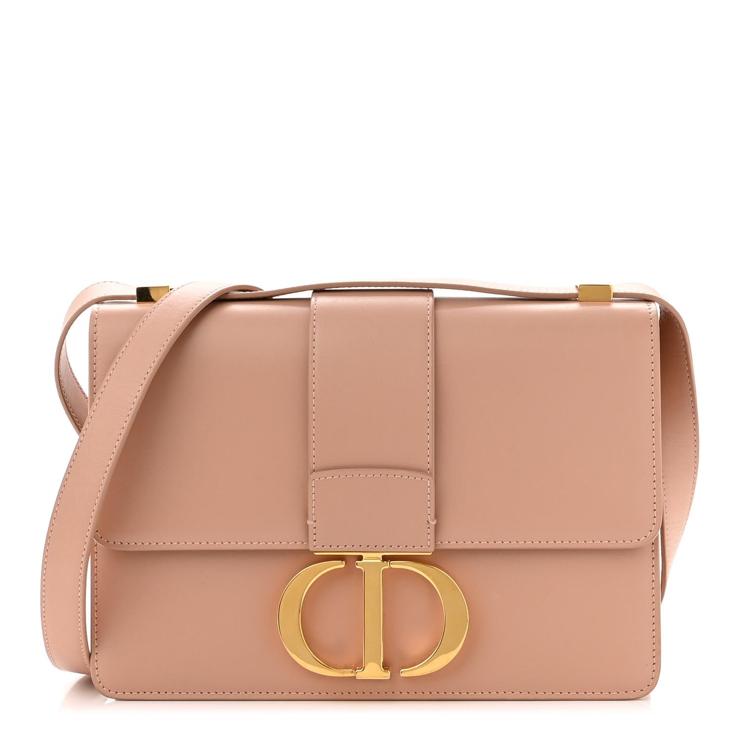 Box Calfskin 30 Montaigne Flap Bag Rose Des Vents