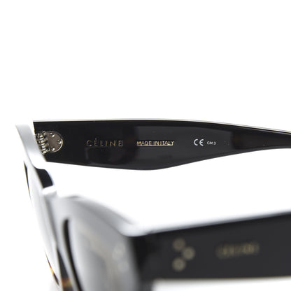 Celine Catherine Sunglasses CL 41098/F/S Black Havana 6 of 7