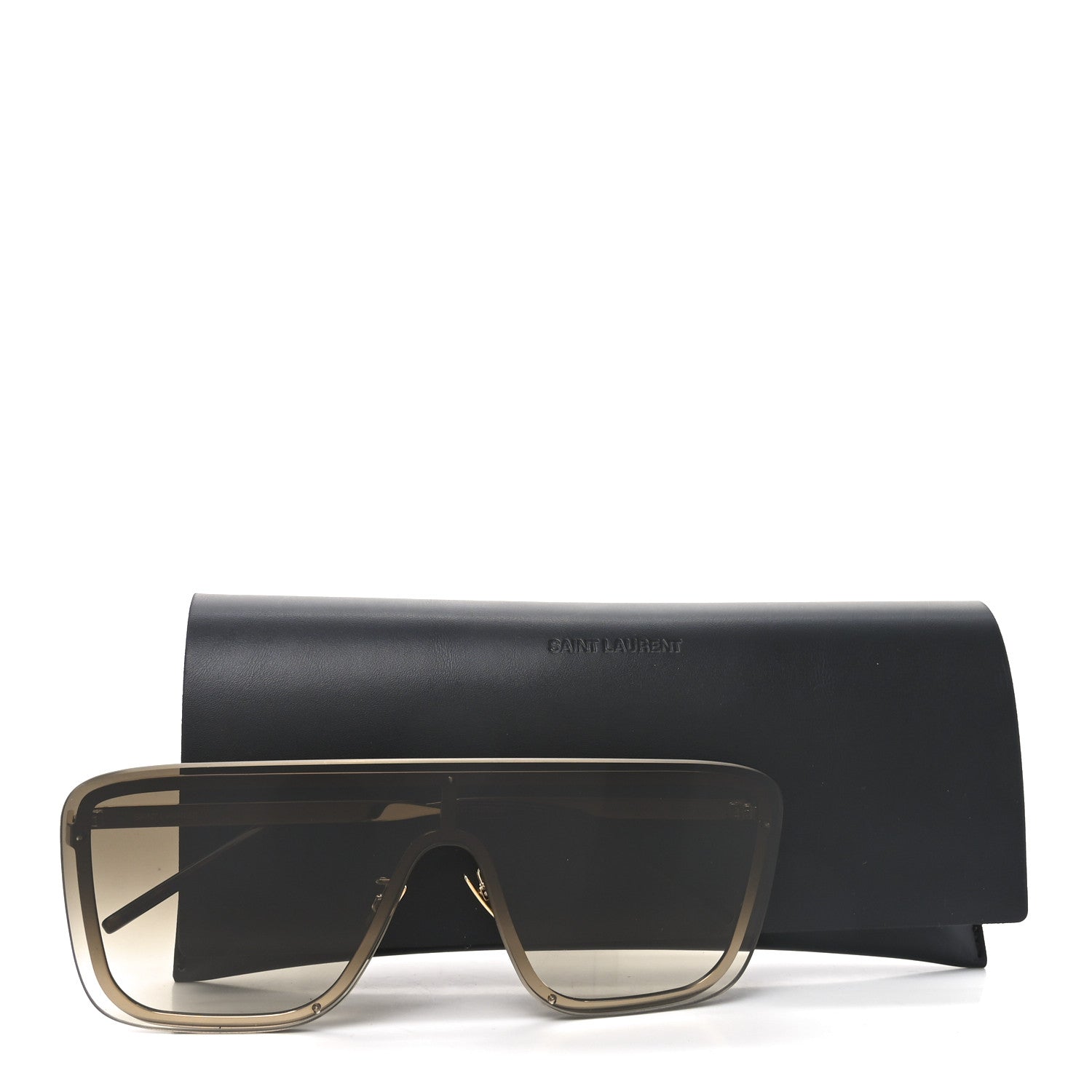 Saint Laurent SL 364 Mask Sunglasses Brown 8 of 8
