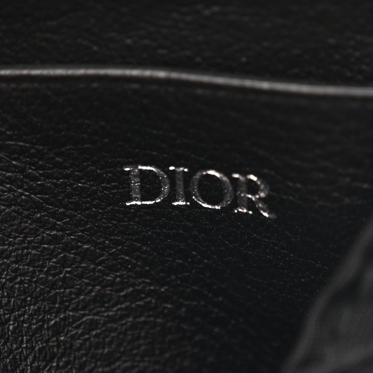 Christian Dior Oblique Pouch Beige Black 7 of 14