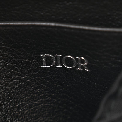 Christian Dior Oblique Pouch Beige Black 7 of 14