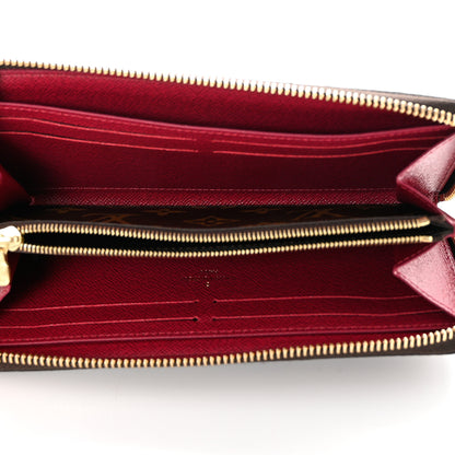 Louis Vuitton Monogram Clemence Wallet Fuchsia 5 of 8