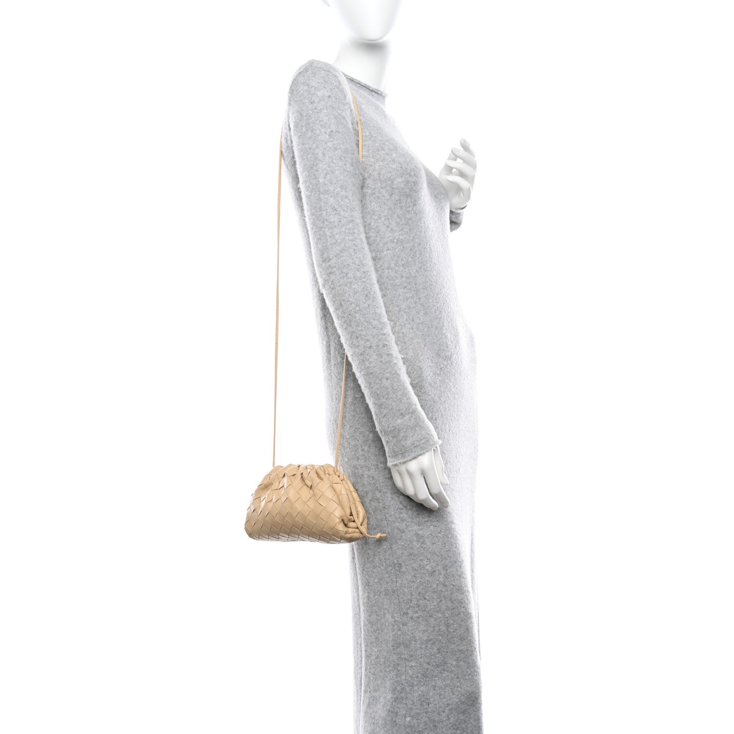 Nappa Intrecciato The Mini Pouch Porridge