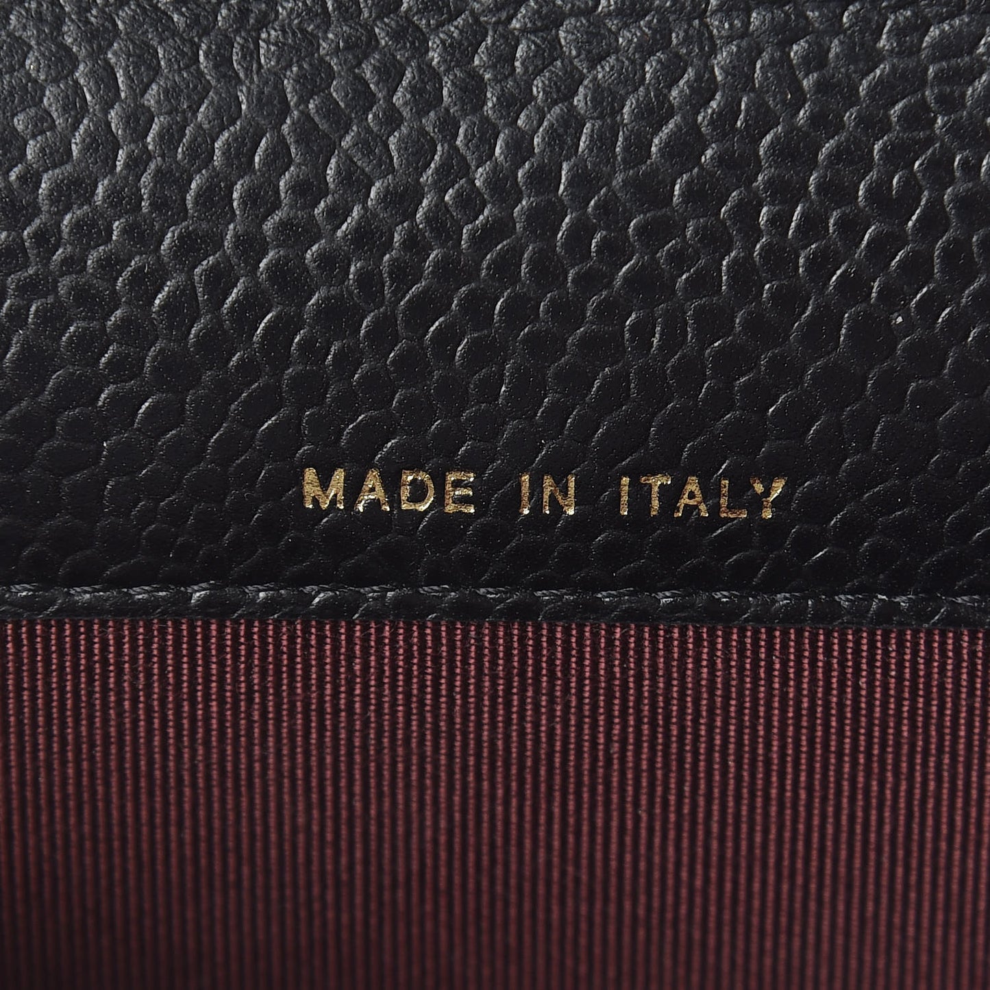 Caviar Quilted Flap Card Holder Black