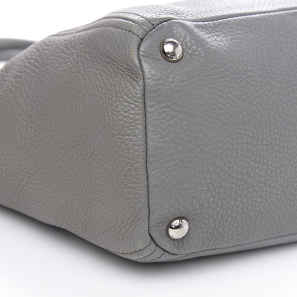 Prada Vitello Daino Side Pocket Tote Marmo 8 of 14