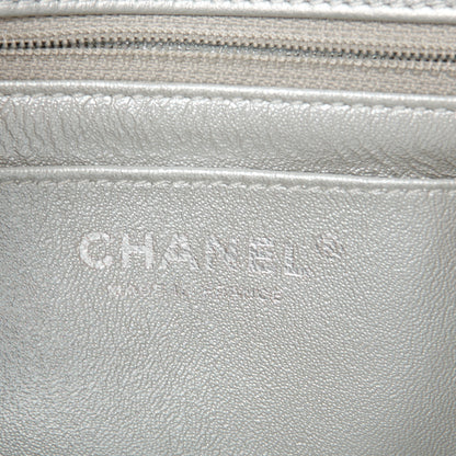 Chanel Metallic Grained Calfskin Quilted 2.55 Reissue Mini Flap Silver 6 of 10