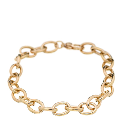 Roberto Coin 18K Yellow Gold Oval Link Bracelet 1 of 5