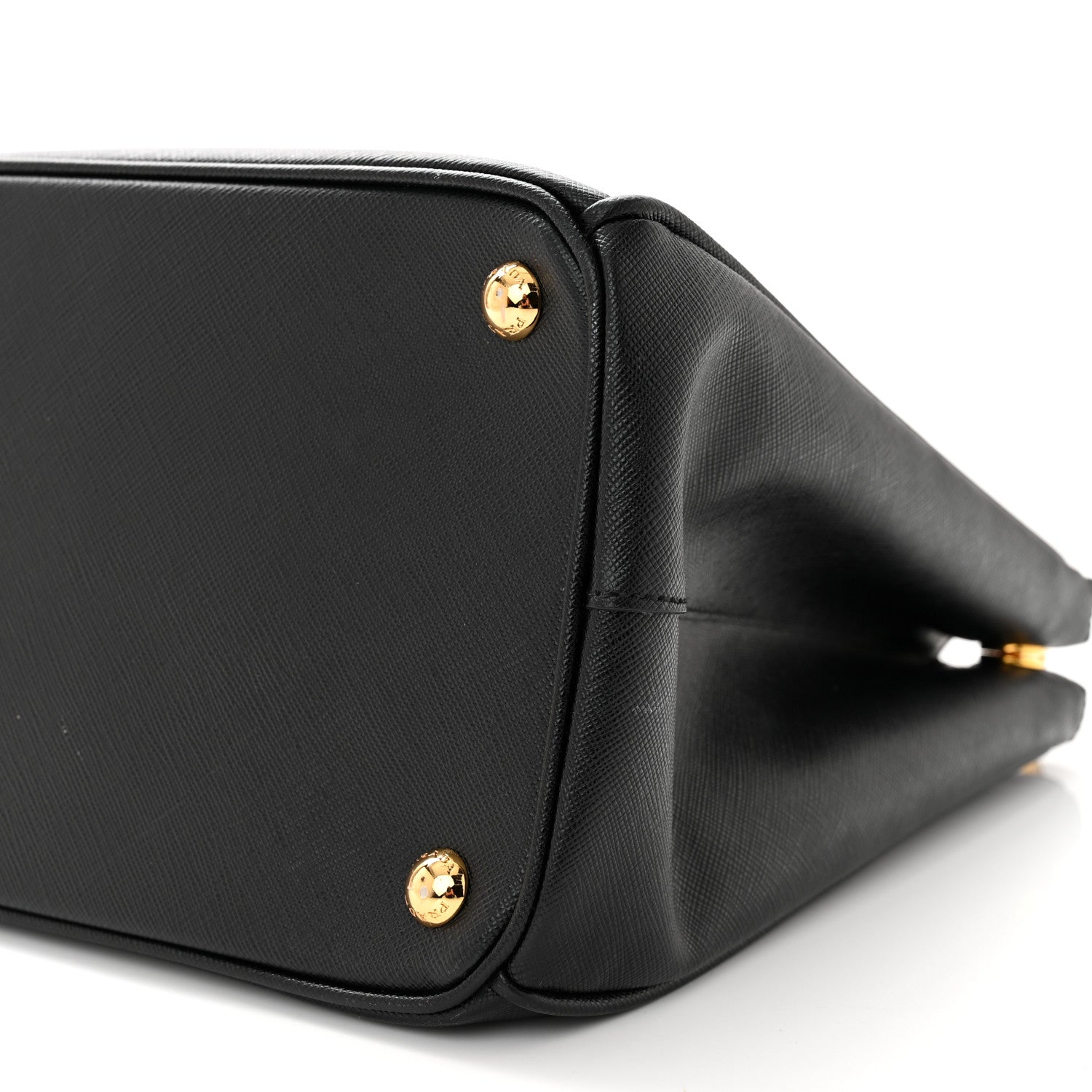 Prada Saffiano Medium Galleria Double Zip Tote Black 10 of 15