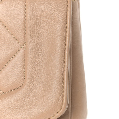 Chanel Lambskin Quilted Small Single Flap Beige 11 of 13