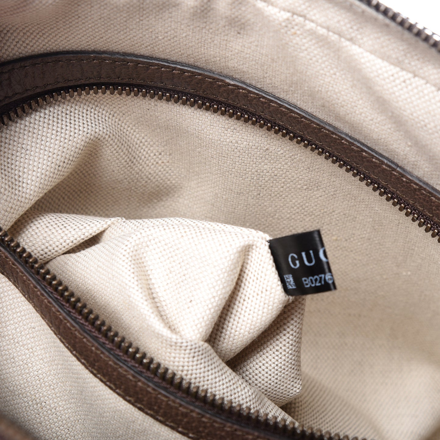 GG Supreme Monogram Web Medium Ophidia Messenger Bag Brown