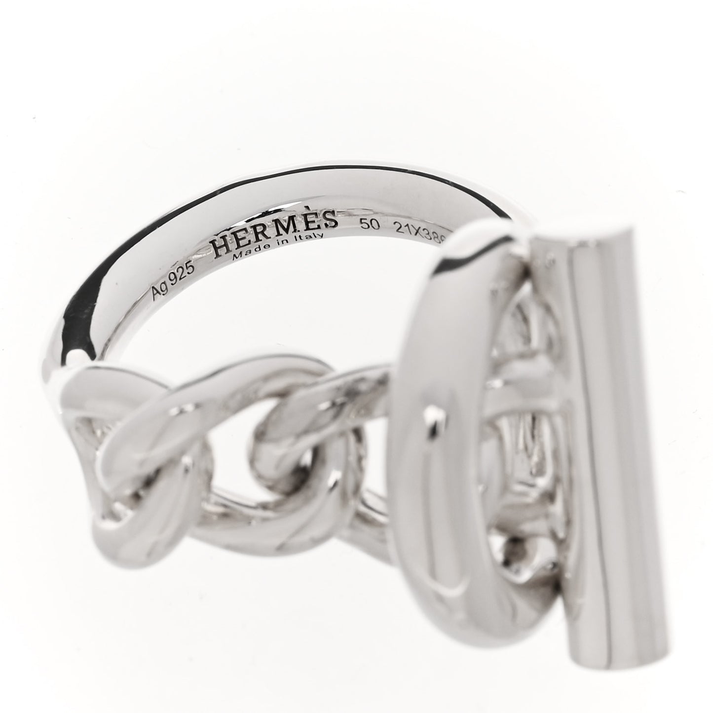 Sterling Silver GM Croisette Ring 50 5.25