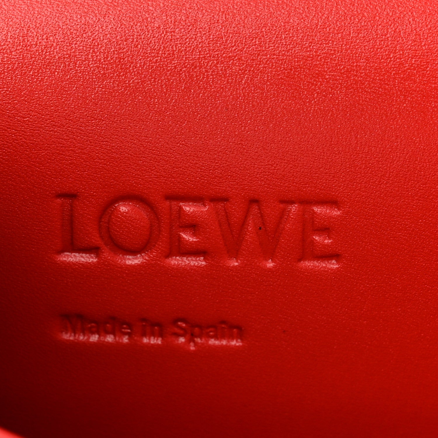Loewe Calfskin Small Barcelona Shoulder Bag Red 6 of 9