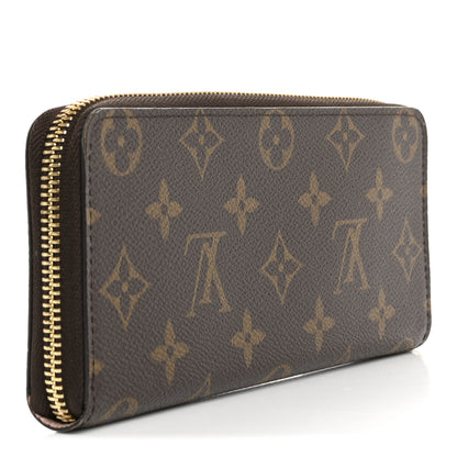 Louis Vuitton Monogram Clemence Wallet Rose Ballerine 4 of 12