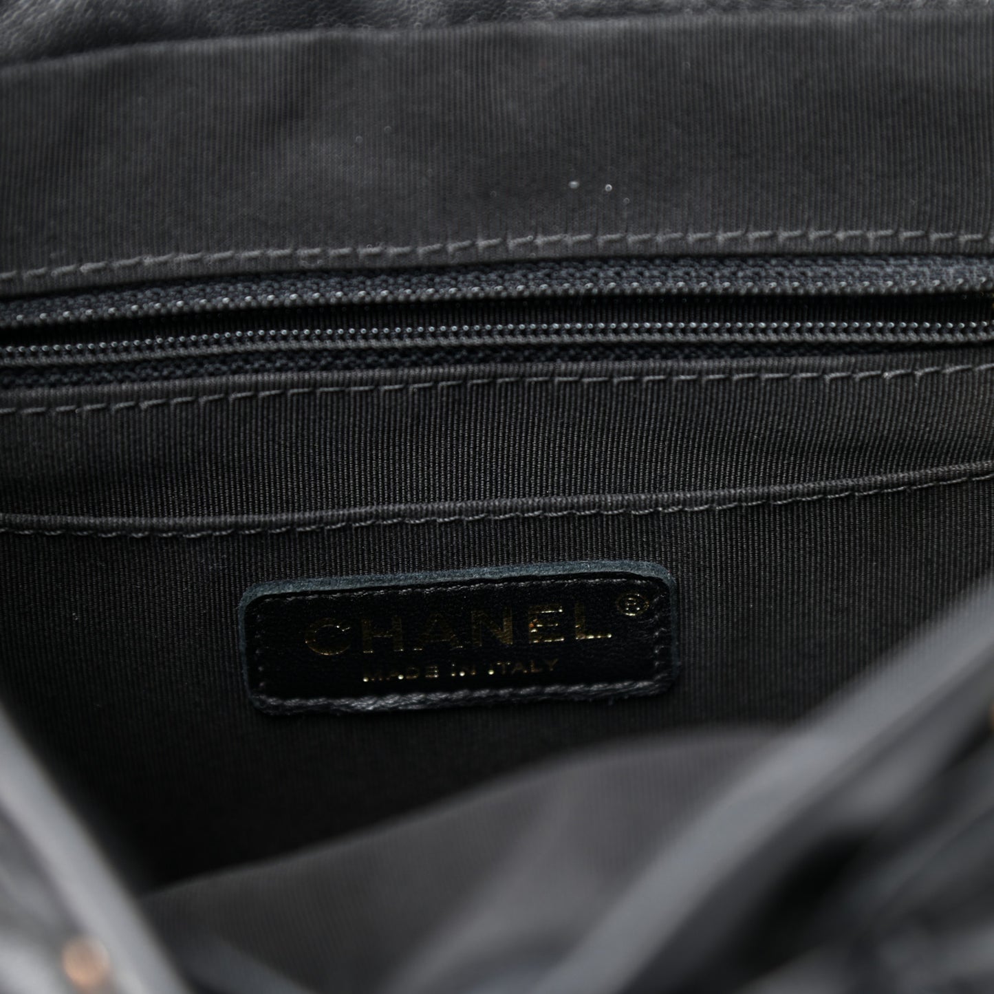 Calfskin Quilted Small Urban Spirit Backpack Black
