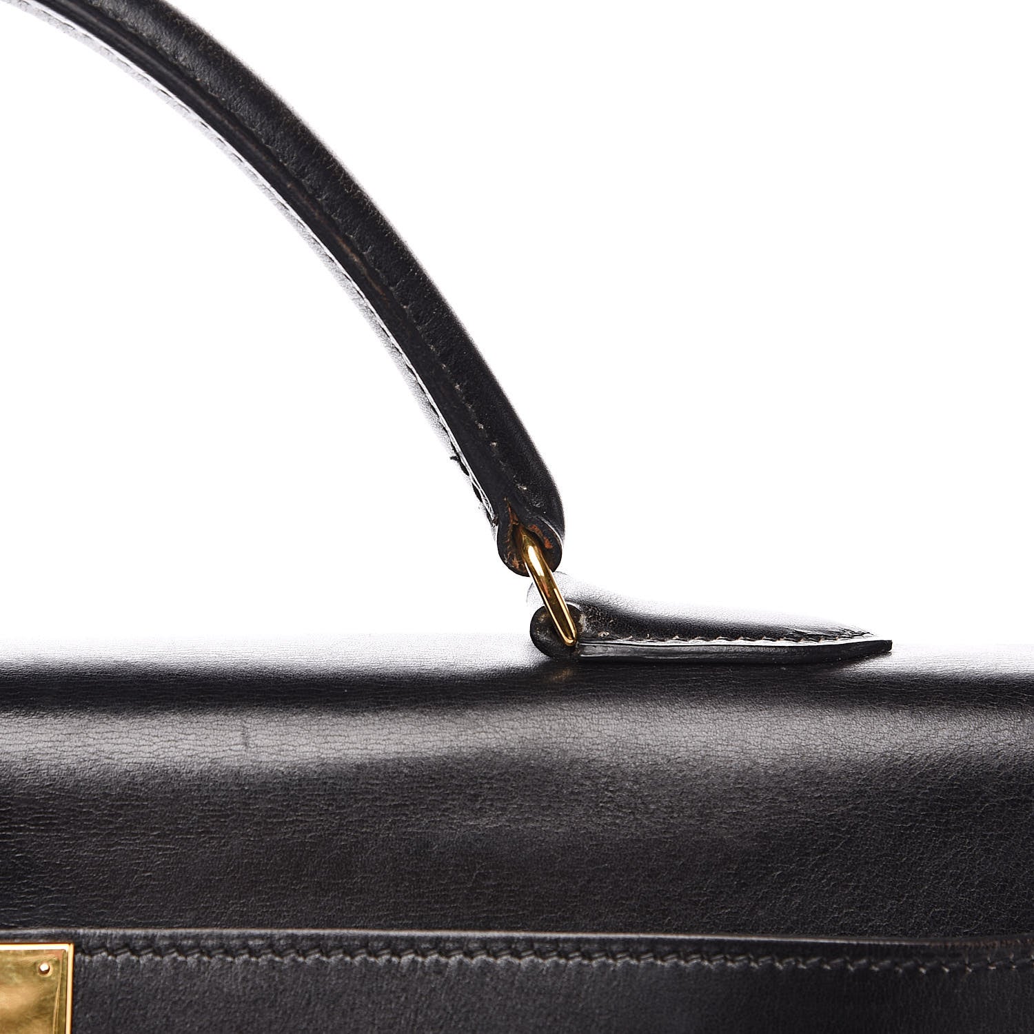 Hermes Box Kelly Retourne 40 Black 34 of 36