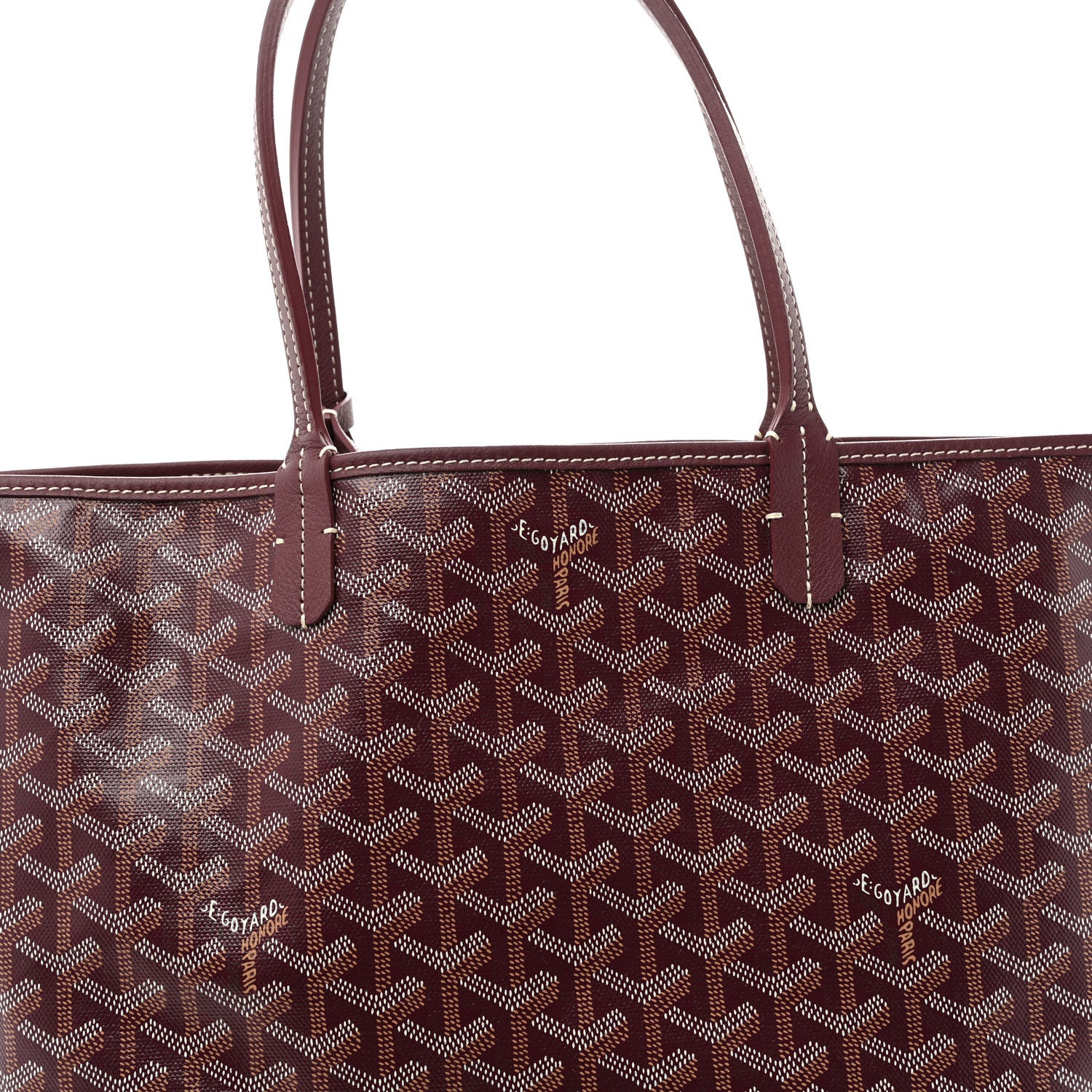 Goyard Goyardine Saint Louis PM Bordeaux 8 of 10