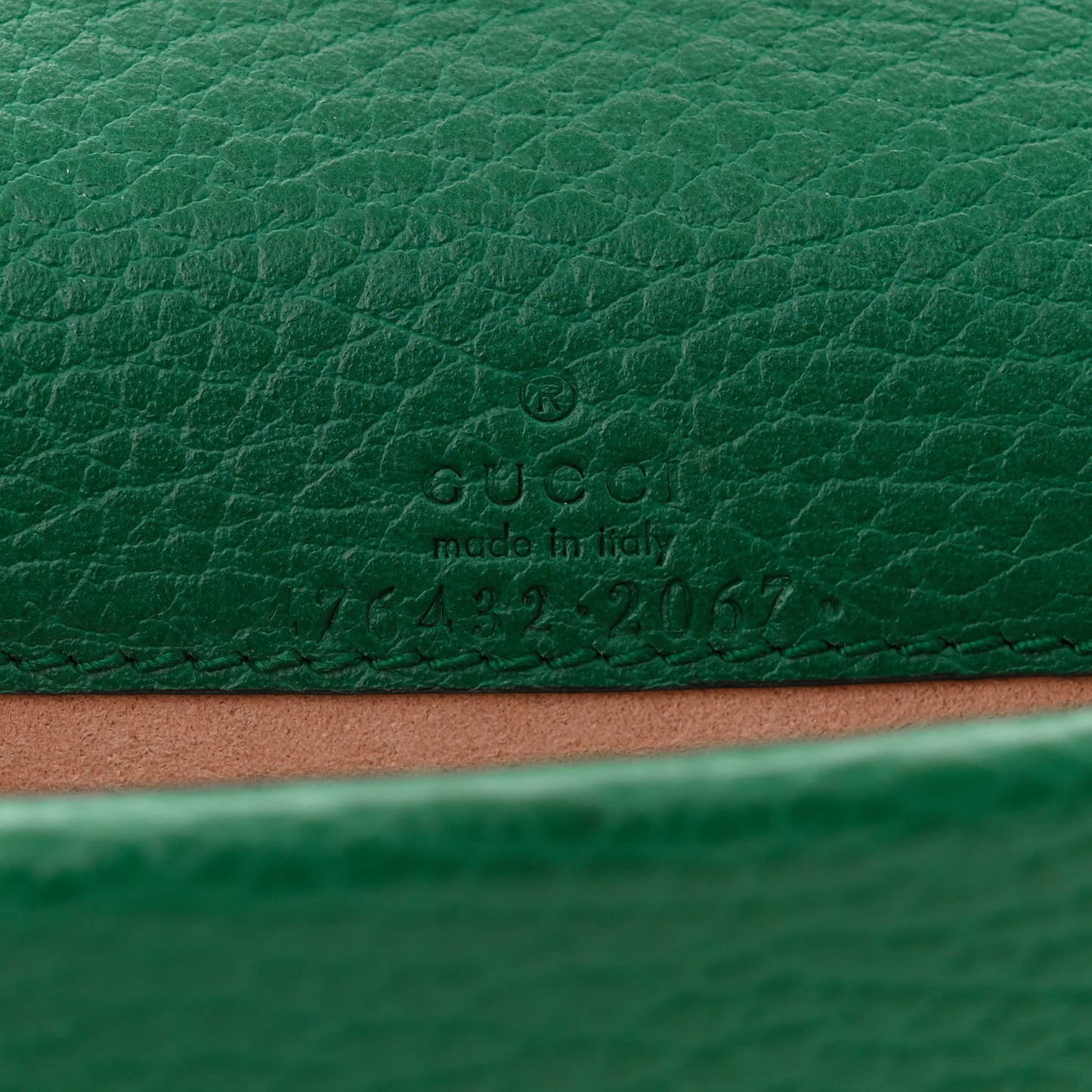 Dollar Calfskin Crystal Super Mini Dionysus Shoulder Bag Emerald