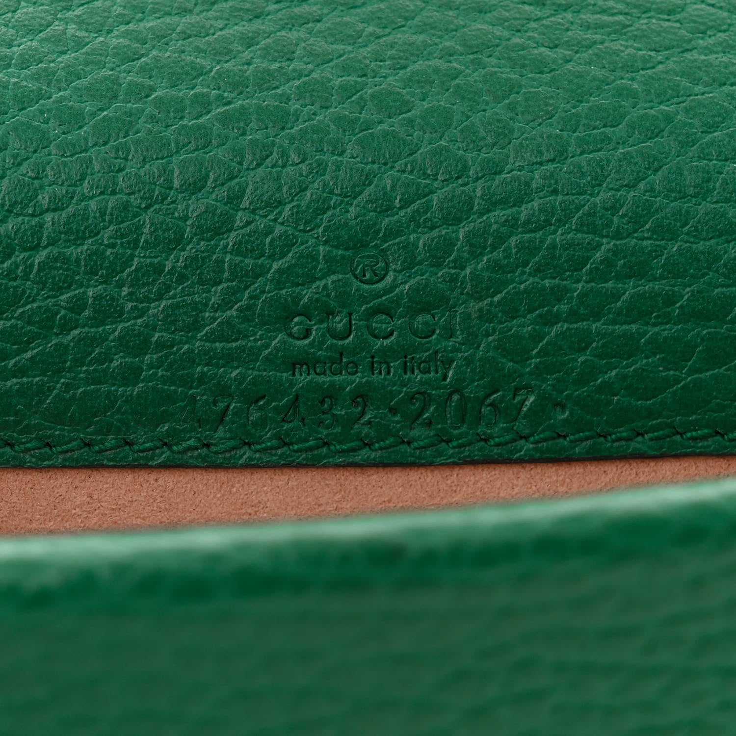 Gucci Dollar Calfskin Crystal Super Mini Dionysus Shoulder Bag Emerald 6 of 9