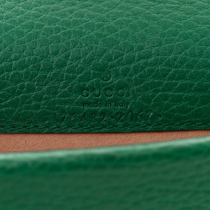 Gucci Dollar Calfskin Crystal Super Mini Dionysus Shoulder Bag Emerald 6 of 9