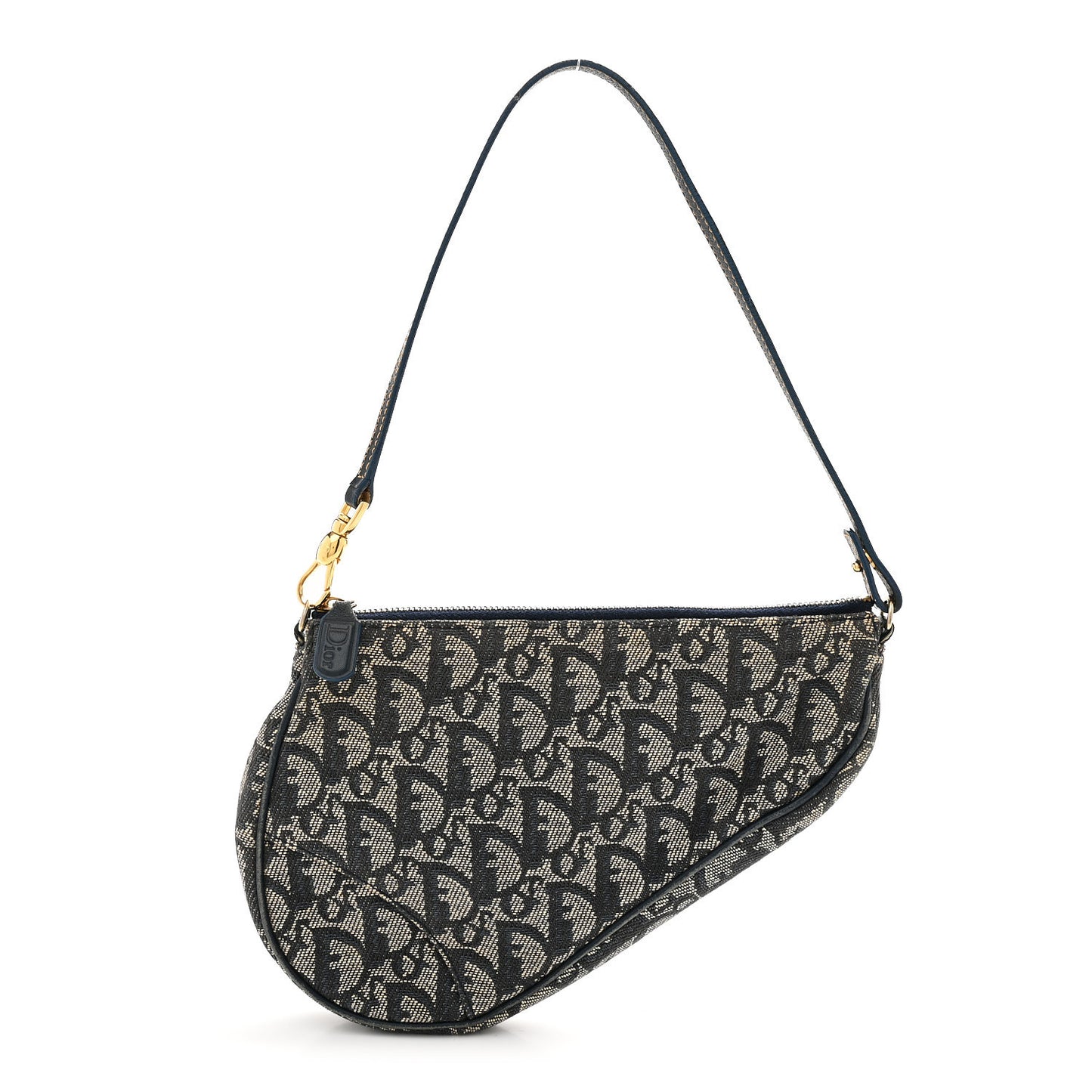 Monogram Mini Saddle Pochette Navy