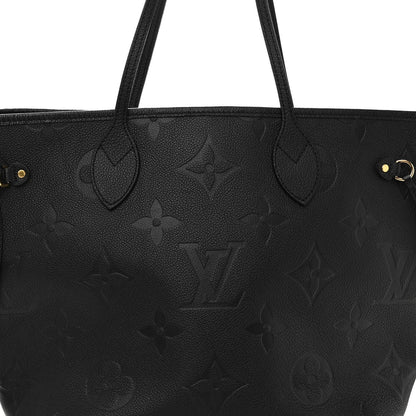 Louis Vuitton LOUIS VUITTON Empreinte Monogram Giant Neverfull MM Black 6 of 8