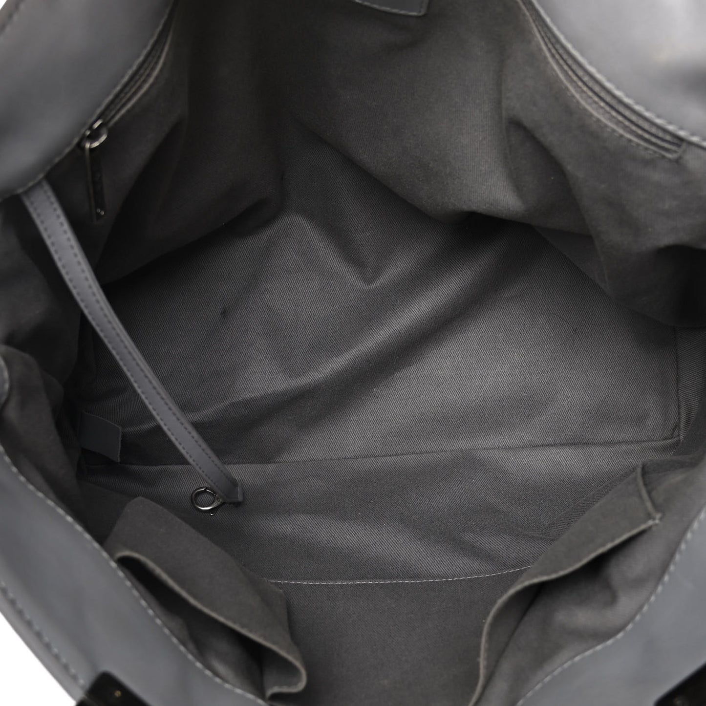 Lambskin Quilted Shopping Tote Grey