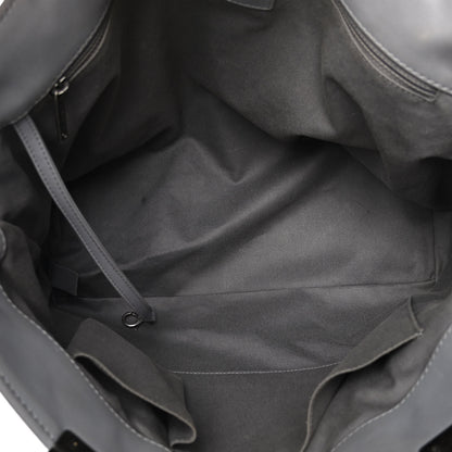 Chanel Lambskin Quilted Shopping Tote Grey 4 of 24