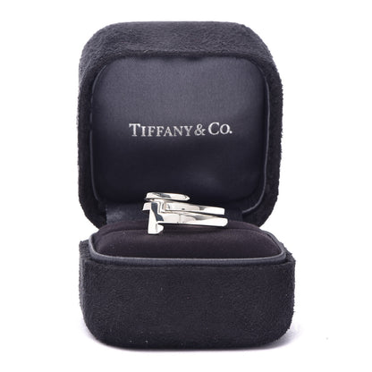Tiffany Sterling Silver T Square Wrap Ring 51 5.75 5 of 5