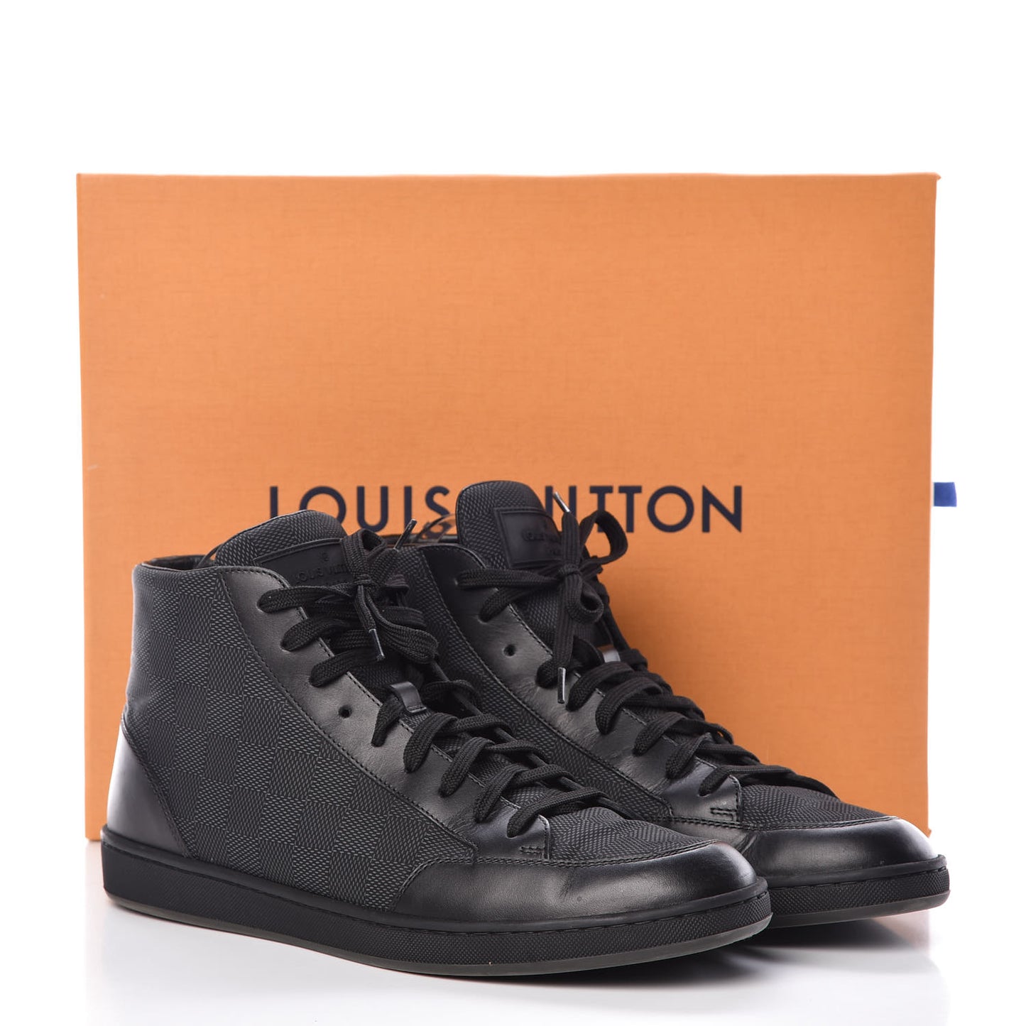 Damier Graphite Offshore Sneaker Boots 7.5