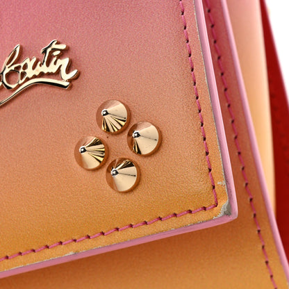Christian Louboutin Calfskin Spikes Loubinthesky Paloma Wallet On Chain Degraftersun Gold 11 of 16
