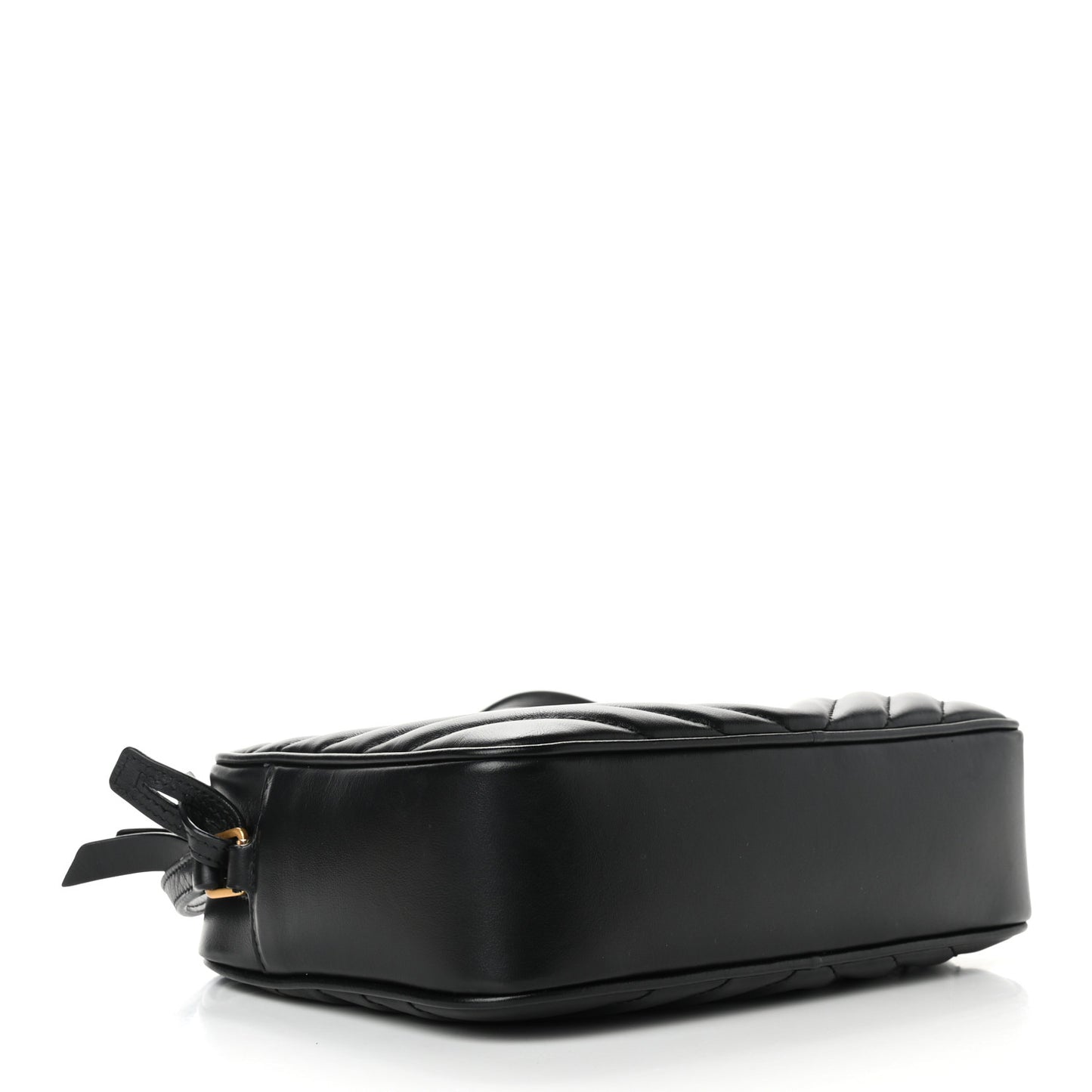 Calfskin Matelasse Monogram Lou Camera Bag Black