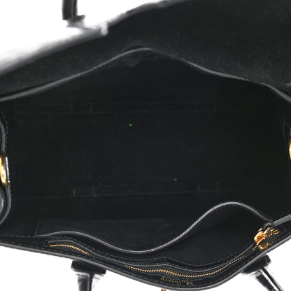 Mulberry Crocodile Embossed Calfskin Bayswater Black 5 of 11