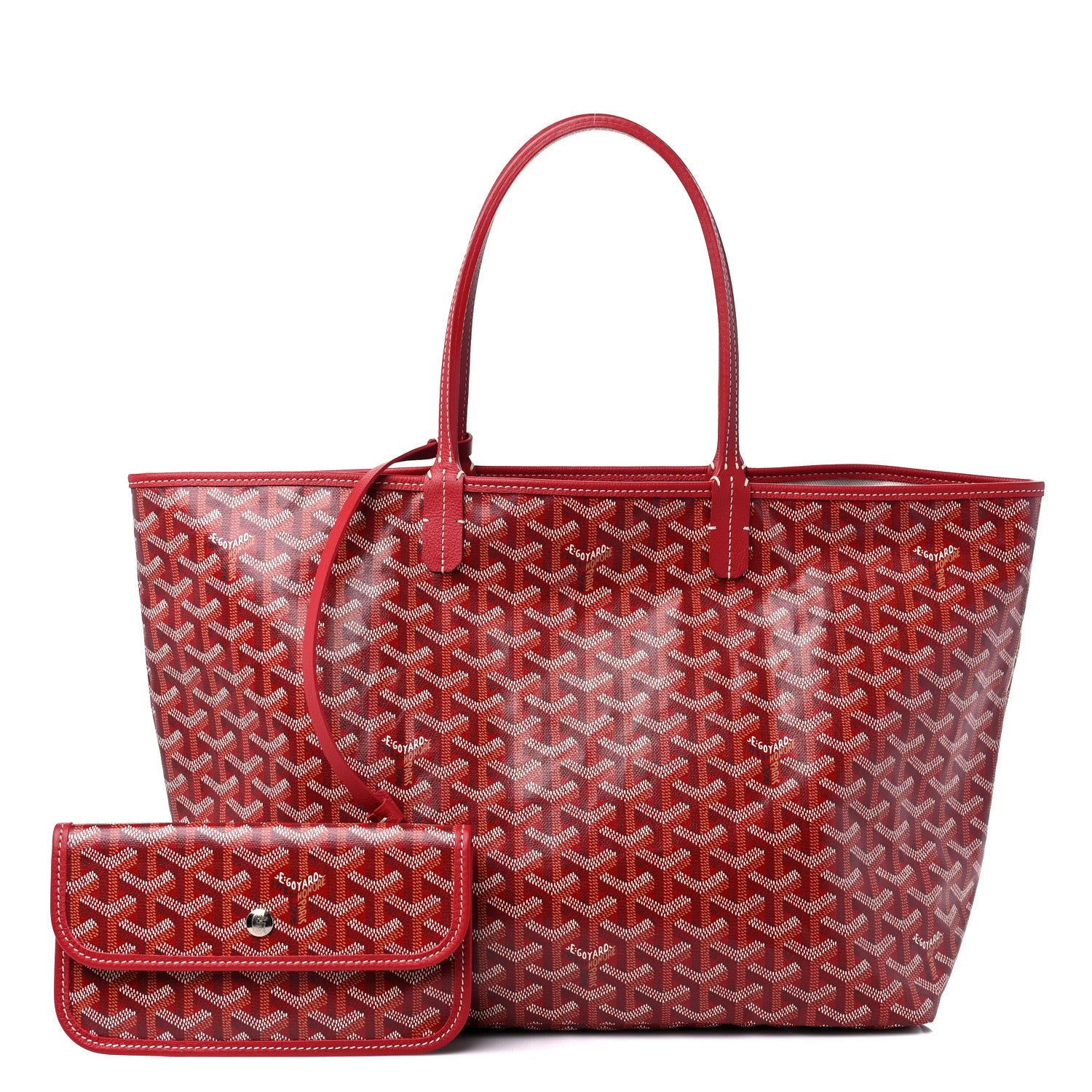 Goyard Goyardine Saint Louis PM Red 3 of 11