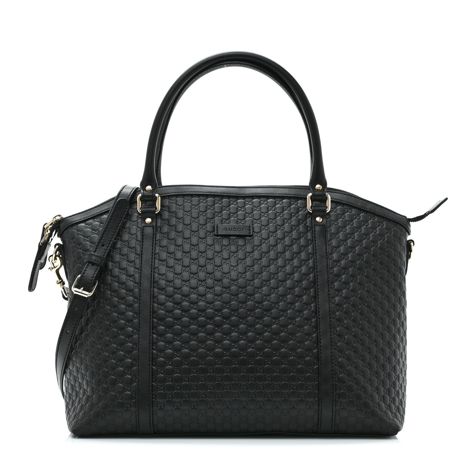 Gucci Soft Microguccissima Dome Satchel Black 1 of 10
