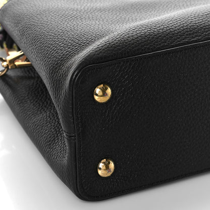 Louis Vuitton Taurillon Capucines BB Rainbow Noir 7 of 9