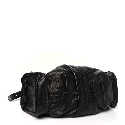 Christian Dior Crinkled Calfskin Large Grand Tour Multipocket Bag Black 4 of 11