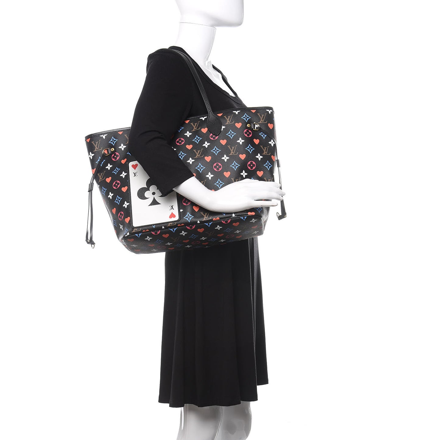 Game On Neverfull MM Black