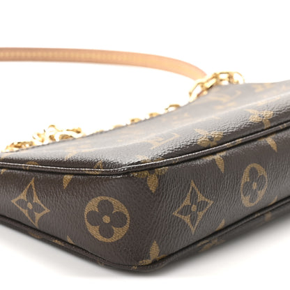 Louis Vuitton Monogram Chain Pochette Accessories 8 of 10