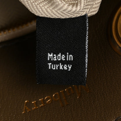 Mulberry Silky Calfskin Small Hampstead Dark Palm 7 of 11
