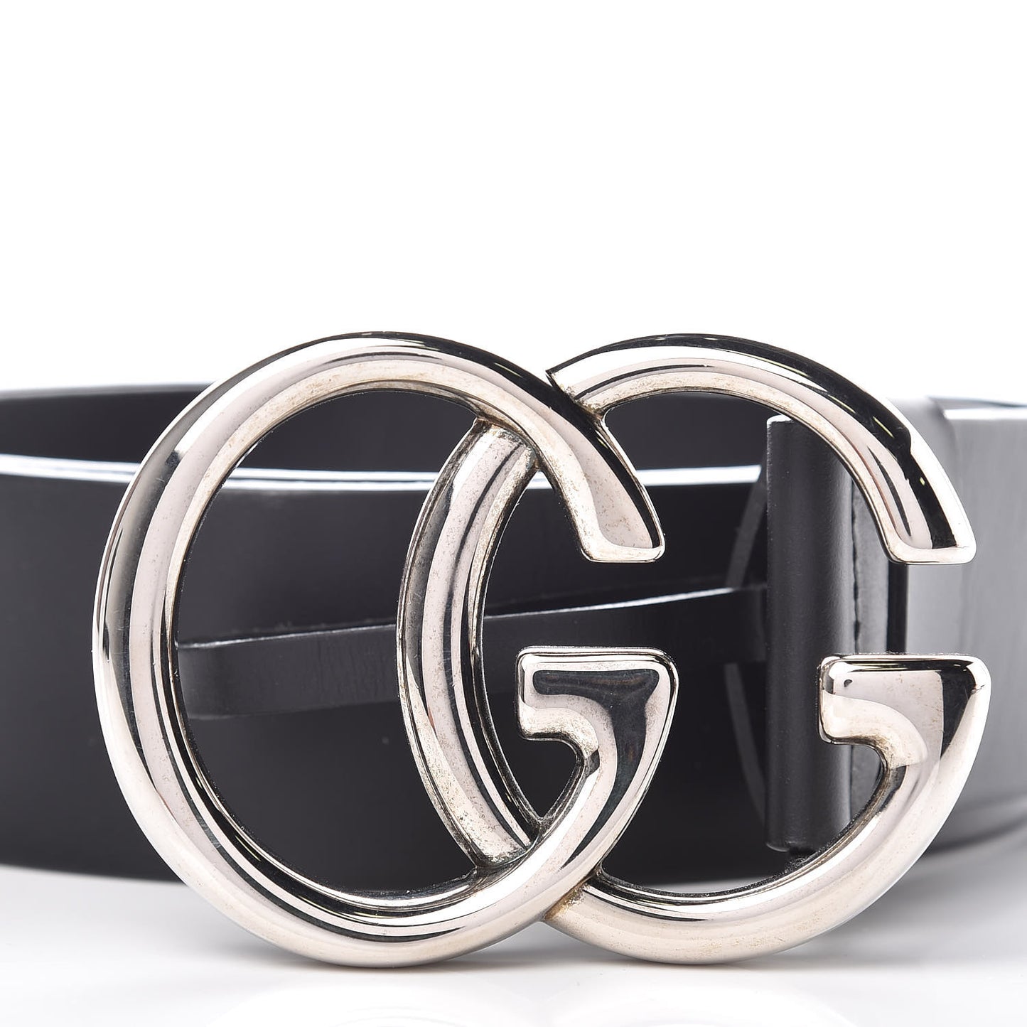 Smooth Calfskin Double G 40mm Belt 90 36 Black