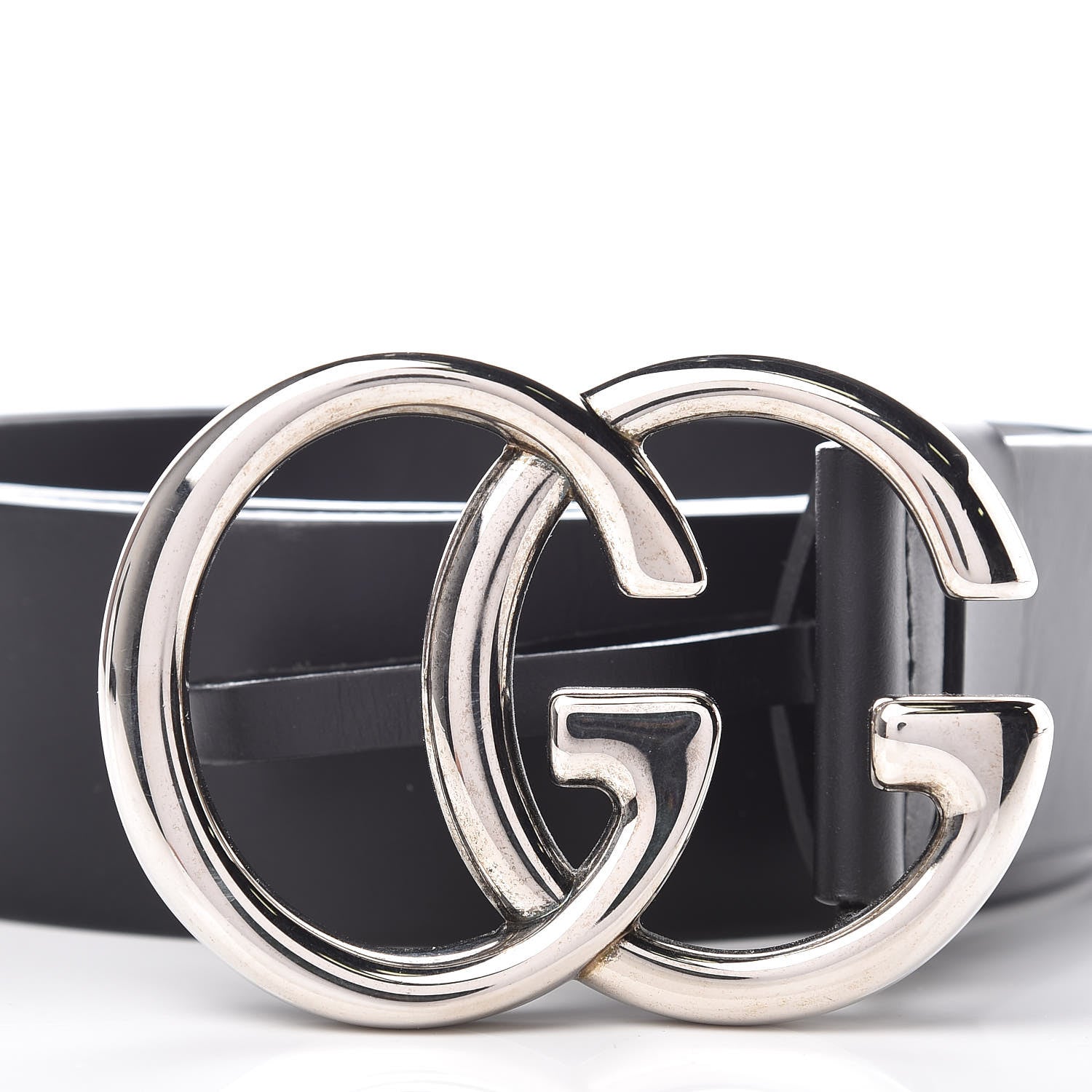 Gucci Smooth Calfskin Double G 40mm Belt 90 36 Black 6 of 8