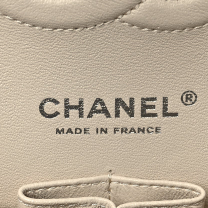 Chanel Tweed Quilted Medium Double Flap Beige Ecru Pink 7 of 7