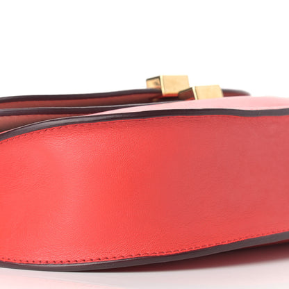 Chloe Calfskin Georgia Crossbody Bag Paprika Red 8 of 11
