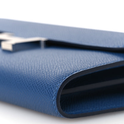 Hermes Epsom Constance Long To Go Wallet Bleu Tie 19 of 23