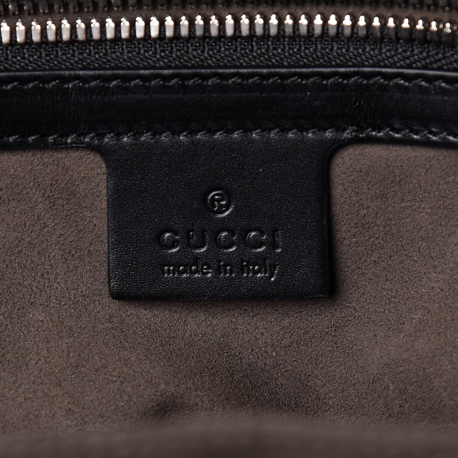 Gucci Guccissima Signature Small Day Backpack Black 6 of 10
