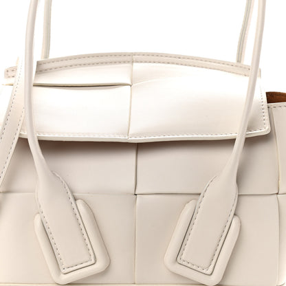 Bottega Veneta French Calfskin Maxi Intrecciato Mini Arco Bianco 7 of 9
