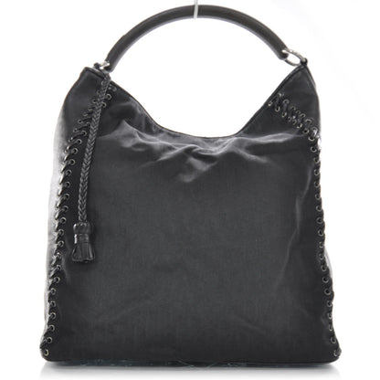 Christian Dior Monogram Ethnic Hobo Black 1 of 8