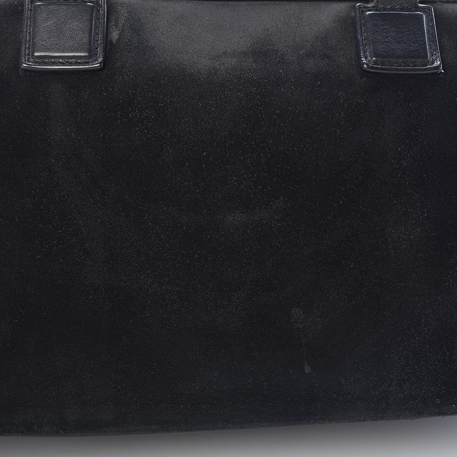 Loewe Suede Calfskin Amazona Black 15 of 18